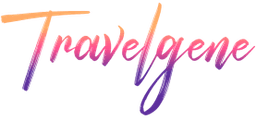 Travelgene font logo